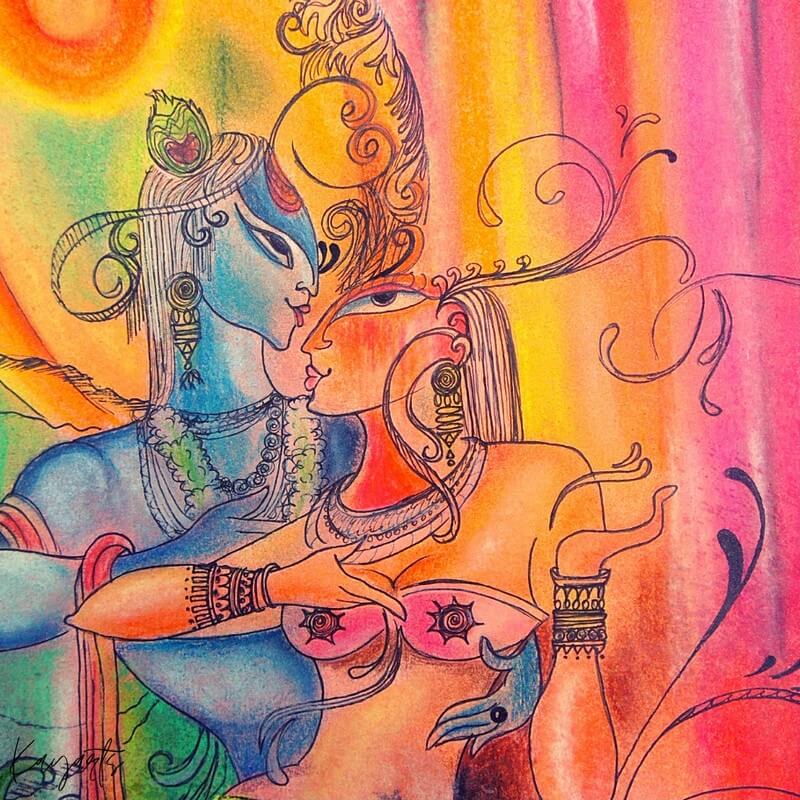 Soft Pastel Art by Khyati Saini