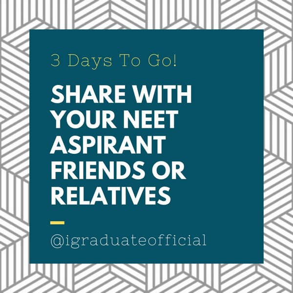 iGraduate referral campaign social media post encouraging students to share with friends